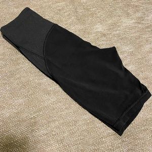 Lululemon high waisted bike shorts, size 4, black